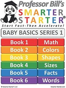 Professor Bill's Smarter Starter Baby Basics: Math, Colors, Shapes, Sizes, Facts, and Words