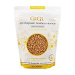 Gigi Hard Wax Beads, Golden Honee All Purpose Hair Removal Wax, No Strip Needed, 32 ounces