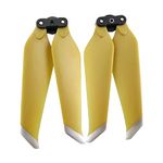 UJEAVETTE® 2Pcs Folding 8743 Propeller Props for DJI Mavic 2 Pro/Zoom Golden|Rc Car Remote Drone Control Toy |Motor Gear Kit|Receiver Part |Transmitter Controller |Truck Accessory |Radio Model