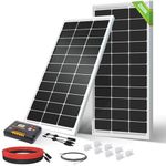 ECO-WORTHY 200 Watts 12 Volts Solar Panel Starter Kit for RV, Camper, Shed, Trailer, Cabins, Water Pump and Any Other Off Grid Applications