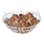 Onlyfire Stainless Steel Charcoal Ash Basket Fits for Large BGE, Kamado Joe Classic