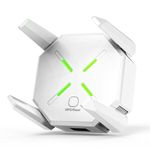 2024 WiFi Extender Signal Booster, 1200Mbps WiFi Extender for Home, WiFi Extender 2.4GHz & 5GHz Dual Band WPS WiFi Signal Booster, 360° Coverage, WiFi Repeater with Ethernet Ports(White)