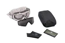 Revision Military SnowHawk Goggle System Essential Kit - White, One Size - Anti Fog Eye Protection Military Goggles