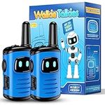 Walkie Talkies for Kids, Exssary Toys for 3-6 Year Old Boys Outdoor Toys for Kids 3-5 Walkie Talkie 3 4 5 6 Year Old Boy Gifts Hiking Camping Toys Christmas Birthday Gifts for Boy Blue