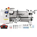 VEVOR - Mini Metal Lathe 8x14 Inch Mini Lathe Machine 2250PRM Variable Speed Change 650W Precision Mini Lathe Small Metal Lathe Milling Machine for Various Types of