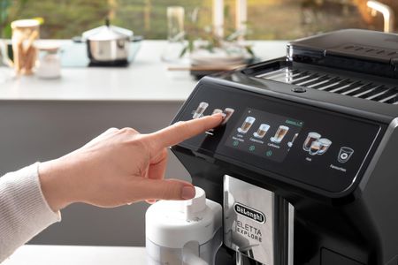 DeLonghi Eletta Explore Coffee Machine – Bean to Cup Espresso Maker