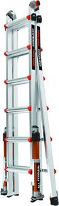 Little Giant Conquest 6-Tread Ladder – Lightweight Folding Step Ladder