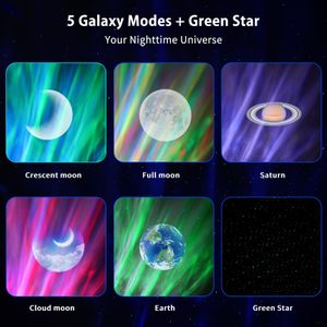 Galaxy Star Projector with Bluetooth Speaker – Night Light for Kids