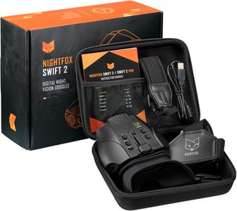 Nightfox Swift 2 Pro Night Vision Goggles – 1080p, Helmet Mount, 940nm IR