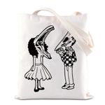 ENSIANTH Horror Movie Merch Lydia Gift Coral Snake Lover Gift Gothic Gift Snake Juice Tote Bag Broadway Musical Shoulder Bag (CA Juice Snake bag)