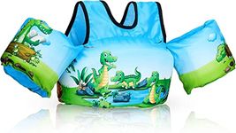 Toddler Swim Vest, Kids Floaties for 20-30-50-66 Pounds Boys & Girls, Pool Jumper Floats with Water Wings for 2-6Years Old Toddlers.