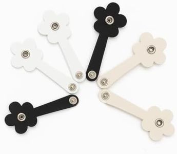 Adjustable Bra Strap Clips to Hide Straps and Convert to Racerback – 2/6/8 Pack No-Slip Bra Strap Holders – Black, Beige, White
