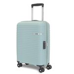 American Tourister Liftoff+|Small Size Cabin Trolley Bag (55 cm) for Travel|360° 8 Wheel Spinner Travel Luggage|Hard Case Polypropylene (PP) Suitcase|Mounted TSA Lock|Seafoam Blue