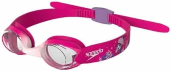 Speedo Unisex Kids Infant Illusion Swimming Goggles, Pink, One Size