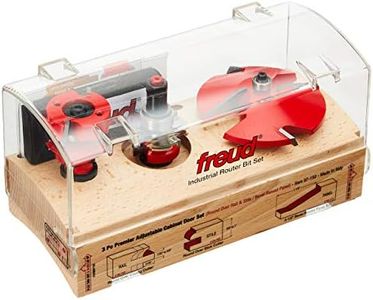 Freud 97-150: 3 Piece Premier Adjustable Cabinet Bit Set