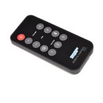 HQRP Remote Control Compatible with Polk Audio 5000 5500 6500 SB6500BT SB5500 SB5000IHT SB5000IHT RE15031 Instant Home Theater Soundbar Speaker System Controller + HQRP Coaster