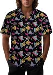 Joyidec Mens Hawaiian Shirt Casual 