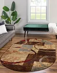 Unique Loom Barista Collection Area Rug