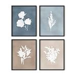 HAUS AND HUES Floral Wall Art - Set