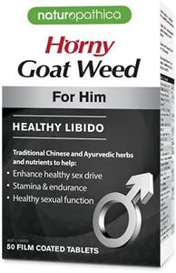 Naturopathica Horney Goat Weed for Him 50 Capsules, 50 count, Pack of 50