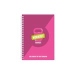 Workout Tracker - The Perfect Planner to record your Gym or Home Workouts - Six colours/styles - A5 size with 104 pages and space for 100 workouts - Set Goals & Track Progress