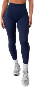 Vitality Cloud II Leggings for Women - High Waisted, Tummy Control Compression Workout Leggings with No Front Seam - Athletic Pants Seamless Fit, Oxford, Large