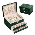 Anyasun Jewelry Box,3-Layer Jewelry