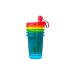 The First Years 4 Pack Take And Toss Spill Proof Cups, 10 Ounce, Colors May Vary