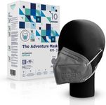 The Adventure Mask Grey FFP3 Face Masks with Ear Loops | 5 Layer Filtration Protection CE Certified | Box of 10