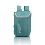 uppercase 25L Compact 5A Max Laptop Backpack| Up To 15.6'' | 3X More Water Resistant Sustainable Laptop Bag|With Rain-Proof Zippers|College Bag/Travel Bag For Men&Women|750 Days Warranty (Teal Blue)