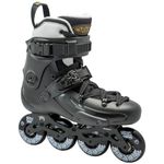 FR 1 Deluxe 80 In-line Skates with Intuition Liners - Black (EU 45-46)