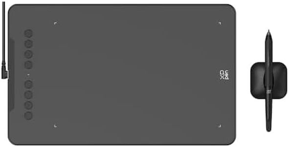 XPPen Deco 01v3 Tablette Graphique, Tablette Graphique Dessin sans Écran Débutant, 16k Niveaux de Pression, Convient aux Droitiers et aux Gauchers (Deco 01v3)