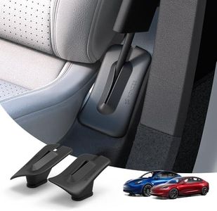 YONZEE 2-Pack Silicone Seat Belt Groove Protector for Tesla Model 3 Model Y Accessories 2025 2024 2023 2022 2021