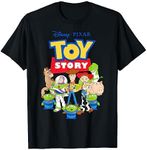 Disney Pixar Toy Story Buzz Woody Jessie Graphic T-Shirt T-Shirt