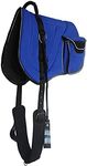 CHALLENGER Horse Neoprene Padded Anti-Slip Breathable Bareback Saddle Pad Blue 39LW02RB