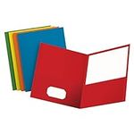 Oxford 2 Pocket Folders, Textured P