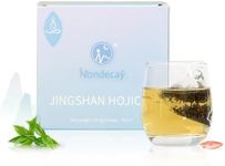 Jingshan Honjicha Tea|Nondecay Tea Sampler with 7 Pyramid Tea Infuser Bags for Cold Brew & Hot Brew, Birthday, Hostess and Co-worker fall gifts