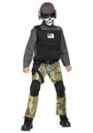 Boys Skull Soldier Costume X-Large