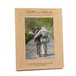 Personalised Grandad Photo Frame - Best Grandad Birthday Gifts From Grandchildren - Grandad Keepsake Gifts - Christmas Gifts for Grandad -6x4 / 7x5 / 8x6 Frames Available