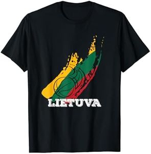 Lithuania Lietuva Basketball Lithuanian Strong Gift T-Shirt