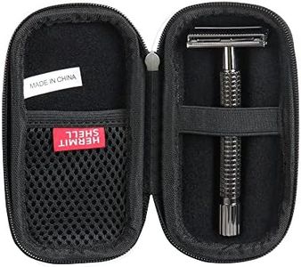 Hermitshell Travel Case for WEISHI/ZOMCHI/VIKINGS/Edwin Jagger/Bambaw/Merkur Long Handled Safety Razor