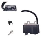 PARTSRUN SRM210#A411000140 （ID#C9148） Ignition Coil with BM6A Spark Plug and Boot for Echo Shindaiwa Kioritz Mantis SRM-210 SRM211 GT200 PE200 PE201 GT201i HC150 HC151 PPF210 PPF211 ZF274-B-HHS