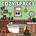 Cozy Spaces: Coloring Book for Adul