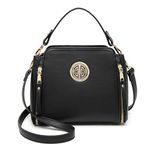 Miss Lulu Handbags for Women Cross Body Bags Ladies Fashion Shoulder Bag Girls PU Leather Top Handle Bag