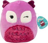 Squishmallows Original 10-Inch Aurura The Owl - Official Jazwares Valentine's Day Plush - Collectible Soft & Squishy Fuzzy Owl Stuffed Animal Toy - Add to Your Squad - Gift for Kids, Girls & Boys