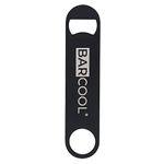 Barcool Bartenders Black Bar Blade | Magnetic Bottle Opener for Beer Caps | 180 * 40mm | Stainless Steel (Black)