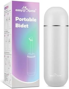 Easy@Home Portable Bidet for Travel: Handheld Sprayer Kit - Personal Hygiene Peri Bottle for Women & Men | Perineal & Postpartum Care Essentials | 380mL (12.8 oz) Large Capacity Bottle | EPB-01 Grey