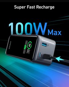 Anker Prime 20000mAh Power Bank – Portable Fast Charging Battery