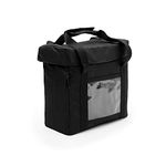 Insular Daily Milk and Grocery Bag | Store Milk, Fruits, Vegetables | Can Latch Outside The Door (Medium, Black)