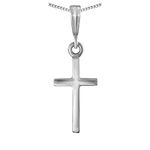 Asset Jewels 92.5 Sterling Silver Jesus Christ Cross Locket with Chain for Men and Women